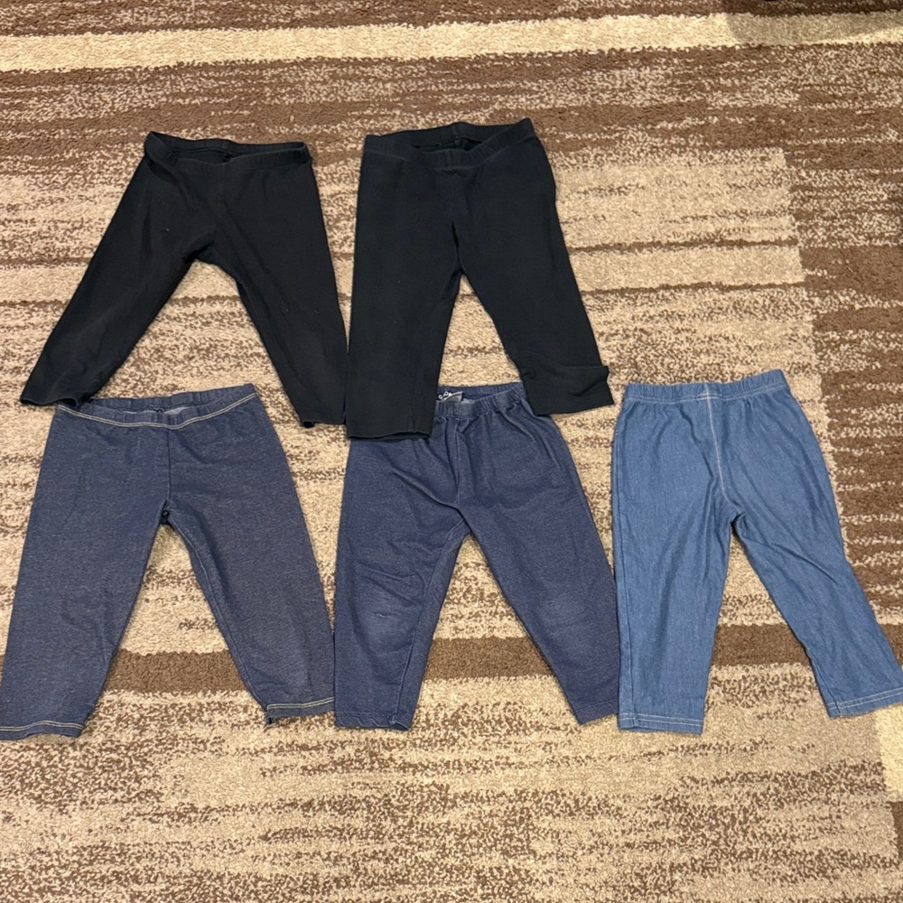 Kids' Assorted Capri Length Leggings Set